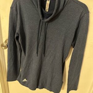 Adidas Heathered Navy Hoodie